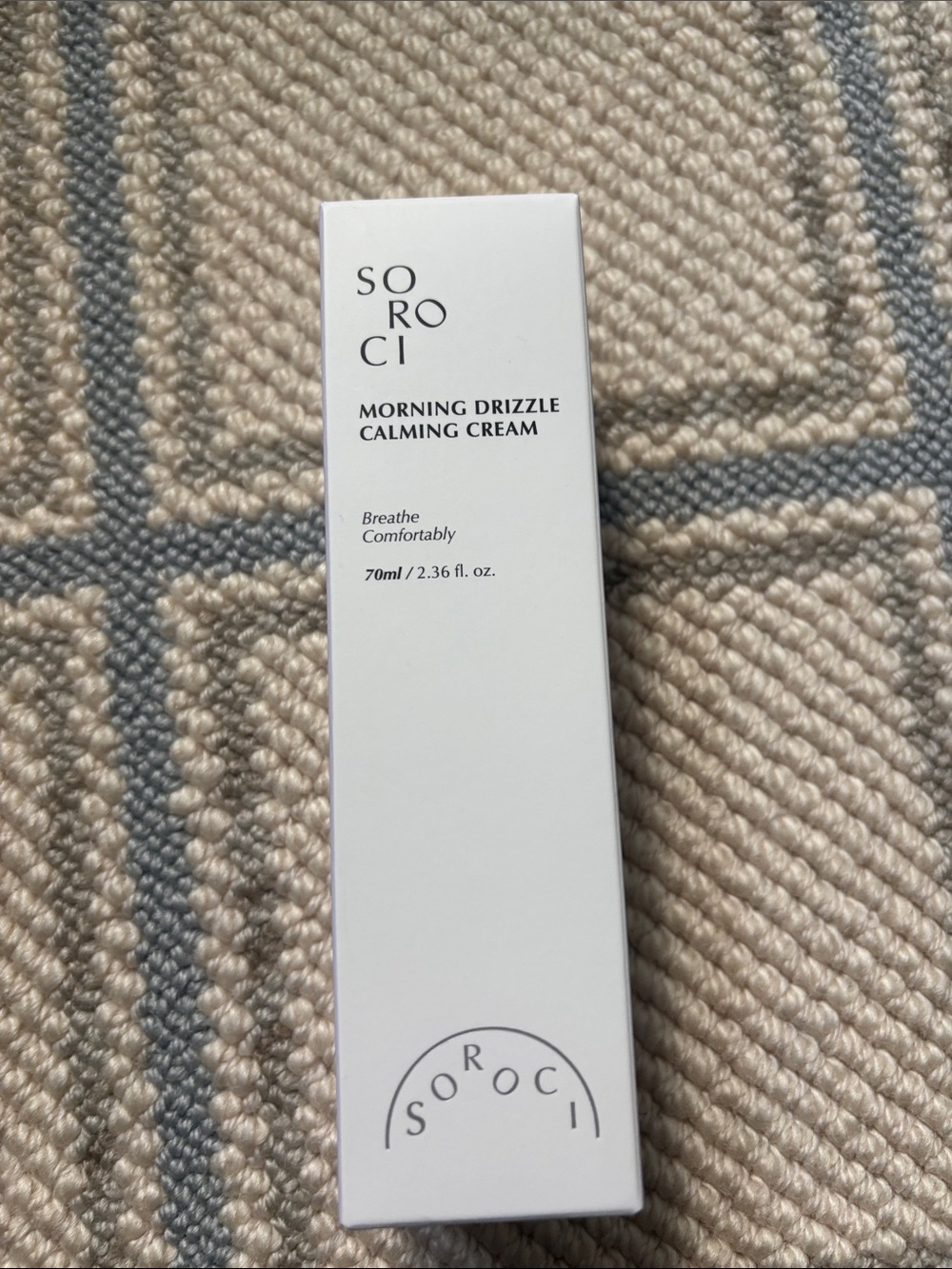 NWT Sorocio Morning Drizzle Calming Cream Soothing Moisturizer 2.36 fl oz